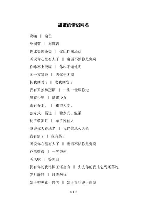 王者超甜情侣名带对象名字,王者超甜情侣名带对象名字女生-第5张图片-无暮网 王者超甜情侣名带对象名字,王者超甜情侣名带对象名字女生-第5张图片-无暮网
