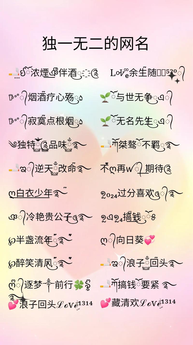 独一无二的情侣王者名字两个字霸气男,独一无二的情侣王者名字两个字霸气男孩-第2张图片-无暮网
