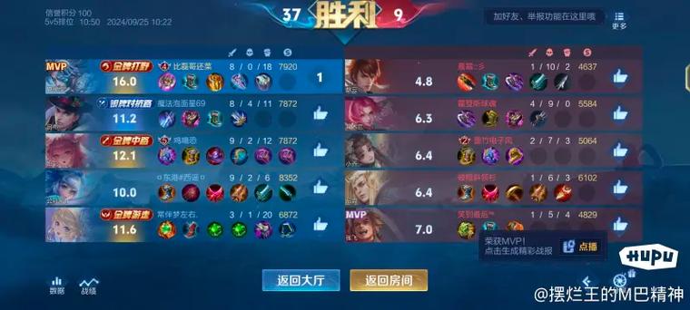 王者荣耀排位表现分为什么加的很少（王者排位赛表现分加得少扣得多）-第7张图片-无暮网