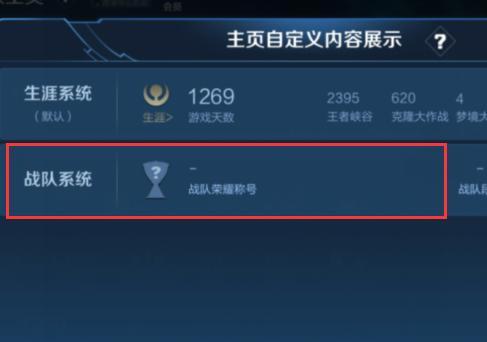 王者荣耀游戏内怎么显示战队(王者荣耀游戏内怎么显示战队名称)-第3张图片-无暮网 王者荣耀游戏内怎么显示战队(王者荣耀游戏内怎么显示战队名称)-第3张图片-无暮网