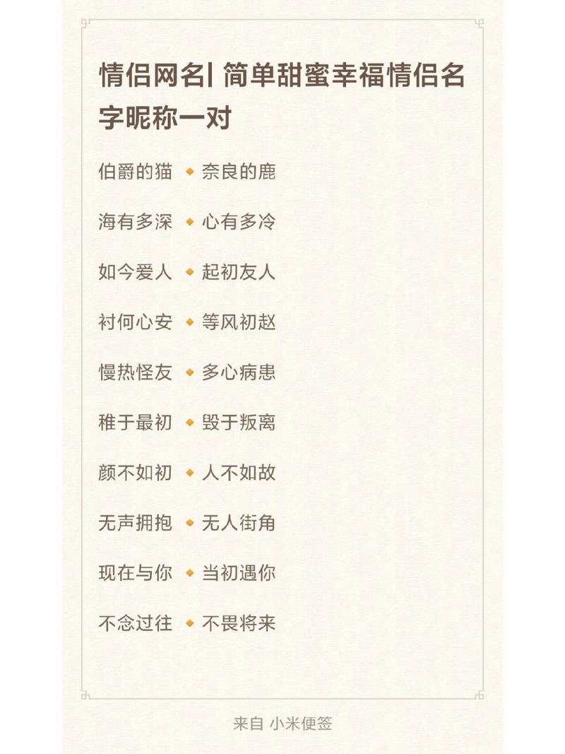 王者诗意cp情侣名字大全一对两个字,王者情侣诗意id-第3张图片-无暮网 王者诗意cp情侣名字大全一对两个字,王者情侣诗意id-第3张图片-无暮网