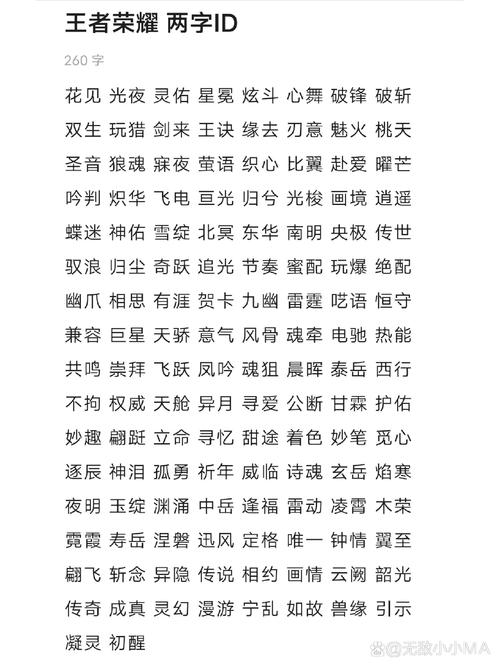 王者id名可爱女生两个字霸气,王者可爱游戏名女生两字