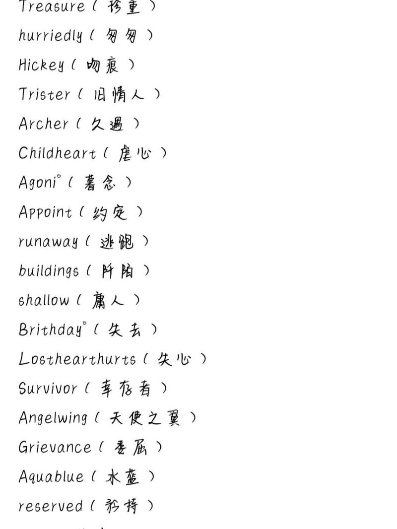好听王者名英文女生(王者英文名字女生简单气质)-第3张图片-无暮网 好听王者名英文女生(王者英文名字女生简单气质)-第3张图片-无暮网
