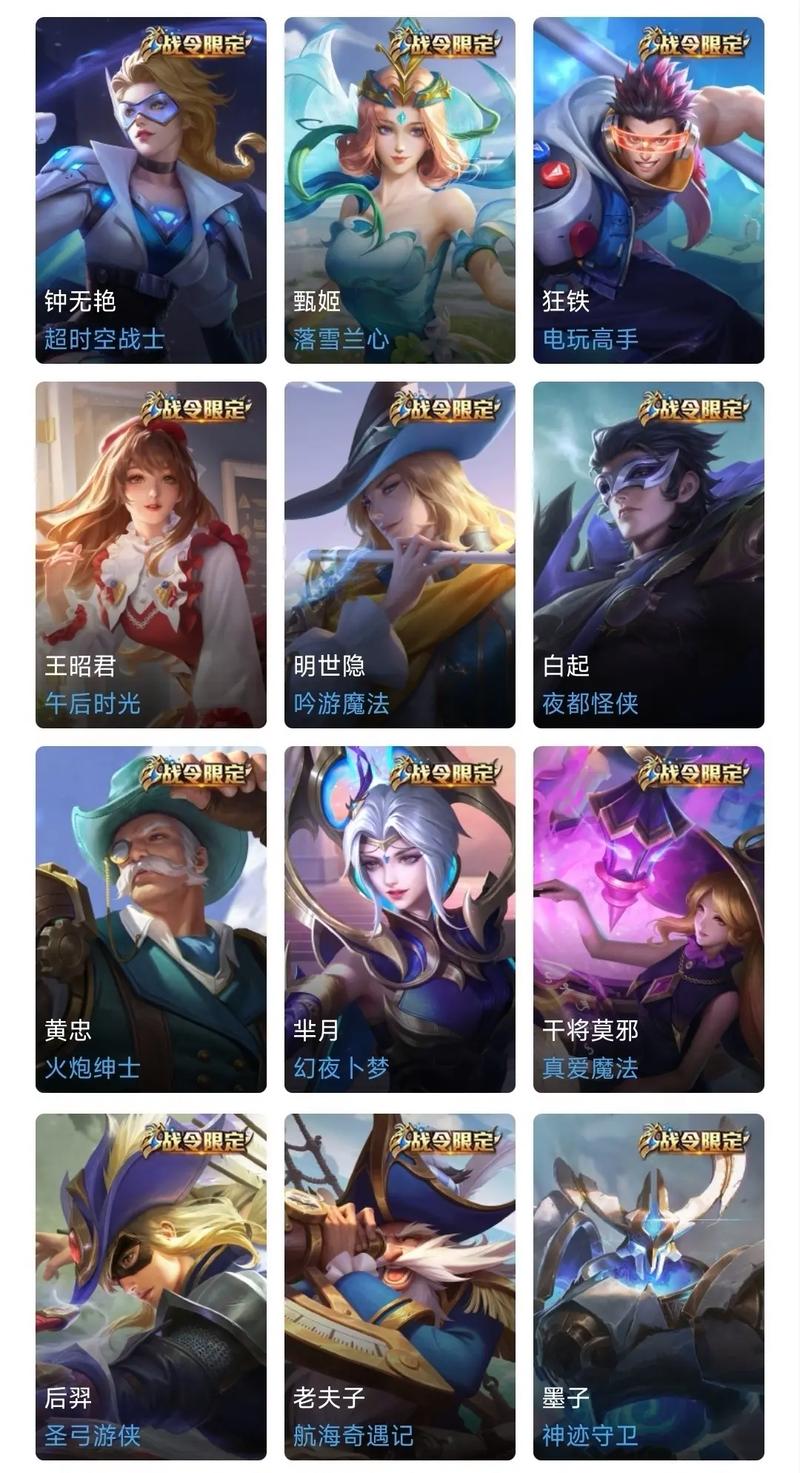 王者荣耀战令第一赛季(王者第一季战令奖励)-第3张图片-无暮网 王者荣耀战令第一赛季(王者第一季战令奖励)-第3张图片-无暮网