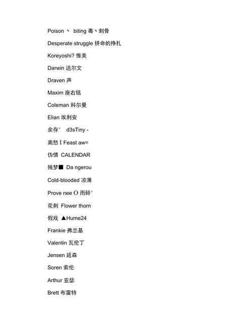 王者洋气的名字男生霸气英文版(霸气王者荣耀英文名字男)-第4张图片-无暮网 王者洋气的名字男生霸气英文版(霸气王者荣耀英文名字男)-第4张图片-无暮网