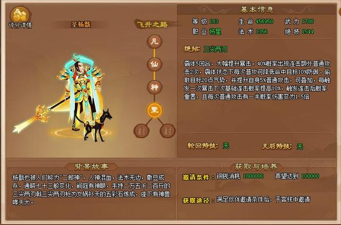 神仙道杨戬血脉加点,神仙道手游杨戬-第7张图片-无暮网 神仙道杨戬血脉加点,神仙道手游杨戬-第7张图片-无暮网