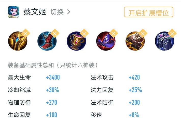 蔡文姬铭文装备搭配,蔡文姬的铭文怎么配-第2张图片-无暮网 蔡文姬铭文装备搭配,蔡文姬的铭文怎么配-第2张图片-无暮网