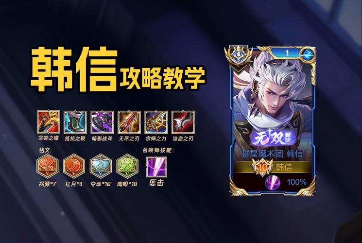韩信装备防御怎么打,韩信装备防御怎么打伤害比较高-第6张图片-无暮网 韩信装备防御怎么打,韩信装备防御怎么打伤害比较高-第6张图片-无暮网