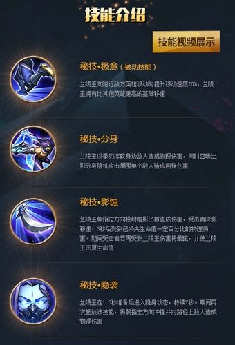 兰陵王主哪个技能,兰陵王主哪个技能最强-第3张图片-无暮网 兰陵王主哪个技能,兰陵王主哪个技能最强-第3张图片-无暮网