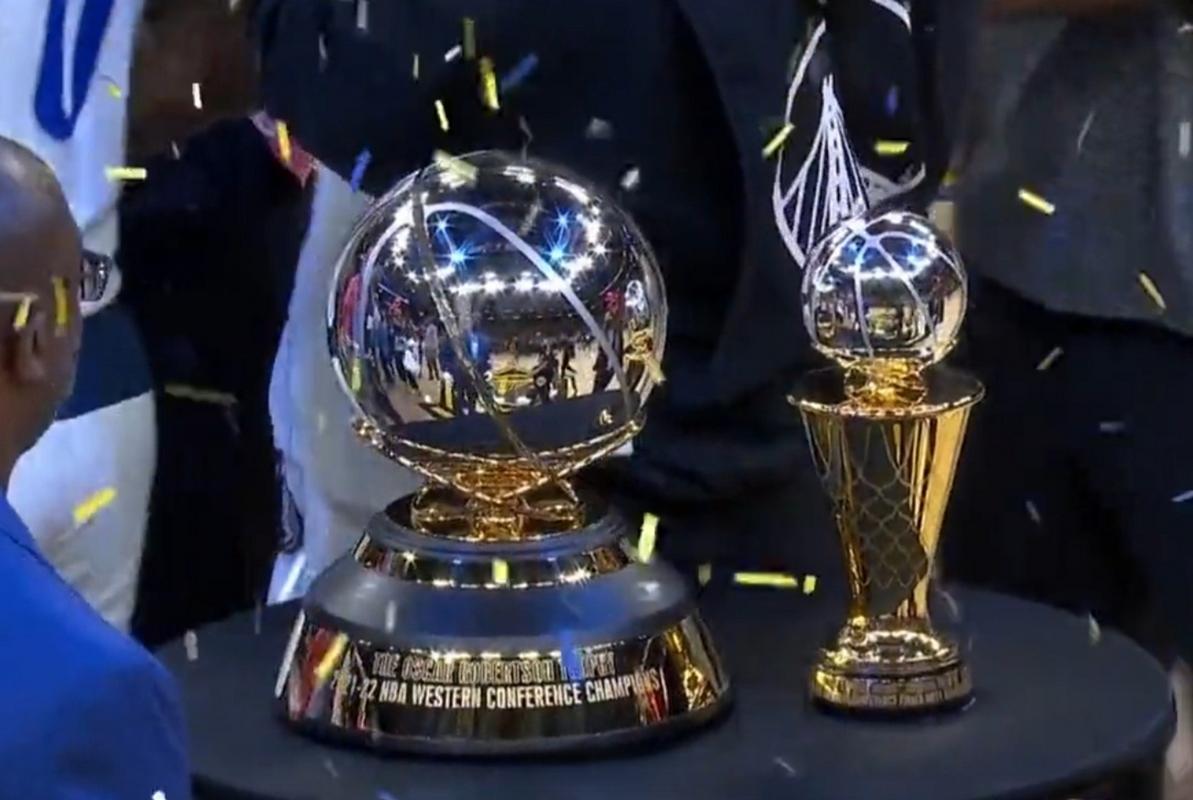 nba西部决赛有奖杯吗（nba西部决赛战况如何）