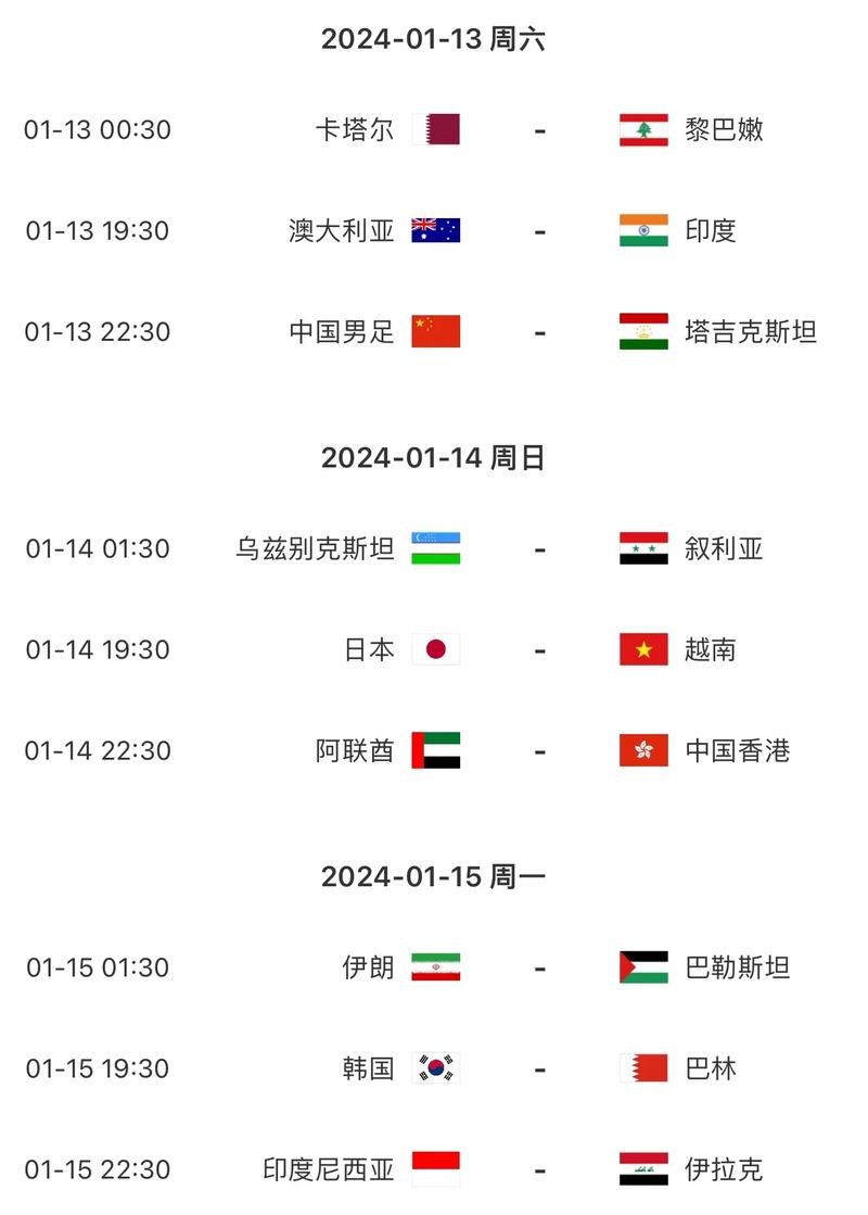 男足亚洲杯在哪举行(男足亚洲杯2020赛程中国)-第7张图片-无暮网 男足亚洲杯在哪举行(男足亚洲杯2020赛程中国)-第7张图片-无暮网