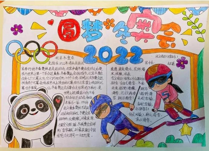 2022冬奥会奖牌榜排名最新手抄报,冬奥会奖牌表-第8张图片-无暮网 2022冬奥会奖牌榜排名最新手抄报,冬奥会奖牌表-第8张图片-无暮网