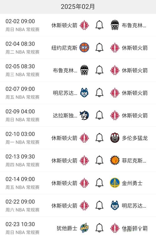 火箭队最新赛程表nba,nba火箭队赛况-第2张图片-无暮网 火箭队最新赛程表nba,nba火箭队赛况-第2张图片-无暮网