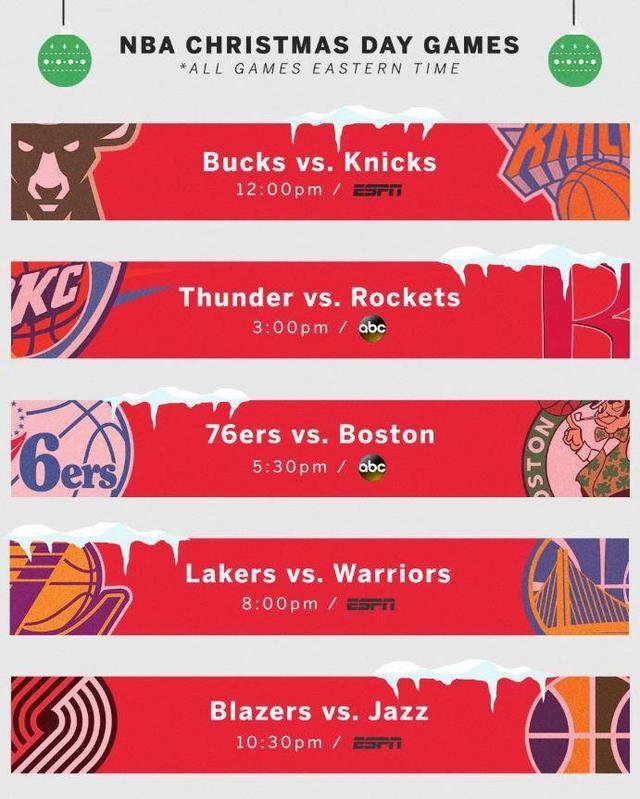 2018nba圣诞大战赛程,2018年圣诞大战回放-第8张图片-无暮网 2018nba圣诞大战赛程,2018年圣诞大战回放-第8张图片-无暮网