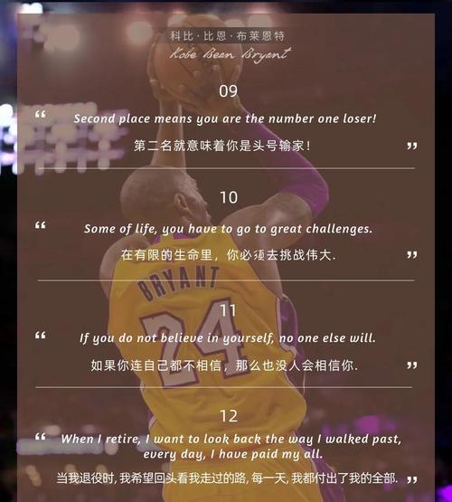 科比英文名言（科比名言英语翻译）-第8张图片-无暮网