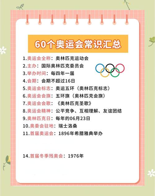 奥运会有多少种,奥运会有几种类型